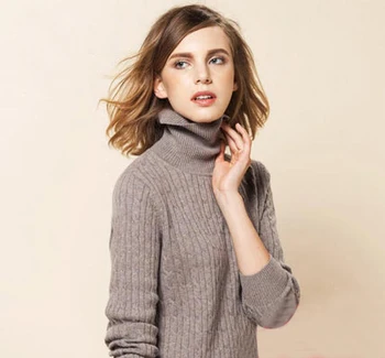 100%Cashmere Sweater Women Brown Gray Pullover Turtleneck Solid Natural Fabric High Quality Free Shipping
100%Cashmere Sweater Women Brown Gray Pullover Turtleneck Solid Natural Fabric High Quality Free Shipping
