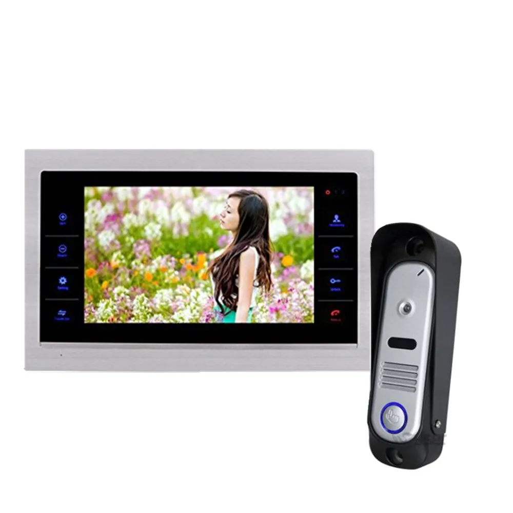 Homefong 10 TFT LCD Door Phone Video Doorbell System with Camera 3.7MM Lens 1200TVL 1V1 Home Apartment Entry Kit
Homefong 10 TFT LCD Door Phone Video Doorbell System with Camera 3.7MM Lens 1200TVL 1V1 Home Apartment Entry Kit
