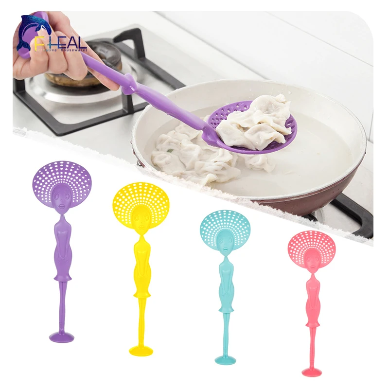 FHEAL Creative Can Stand Long Handle Spoon Large Colander Scoop Strainer Nonstick Colander Spoons Kitchen Accessories
FHEAL Creative Can Stand Long Handle Spoon Large Colander Scoop Strainer Nonstick Colander Spoons Kitchen Accessories