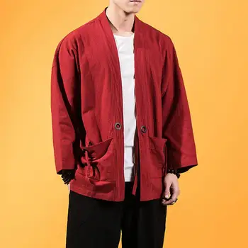 Zeeshant Belt Collarless Shirt Men Chinese Clothes 5XL Shirts Linen Male Japanese Fashion Vintage Clothing Kimono Streetwear
Zeeshant Belt Collarless Shirt Men Chinese Clothes 5XL Shirts Linen Male Japanese Fashion Vintage Clothing Kimono Streetwear