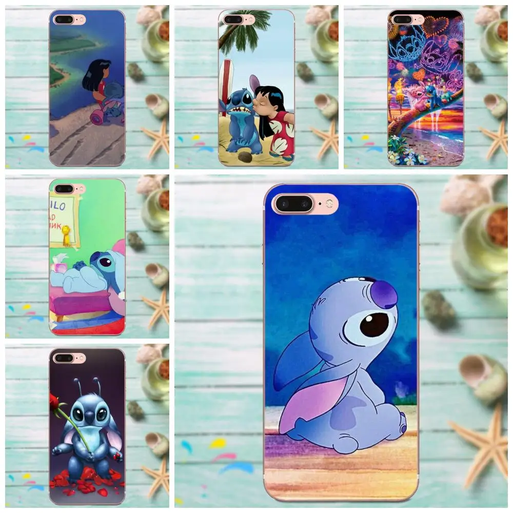 Lilo And Stitch For Galaxy A3 A5 A7 On5 On7 2015 2016 2017 Grand Alpha G850 Core2 Prime S2 I9082 Cute Phone Accessories Case | Мобильные