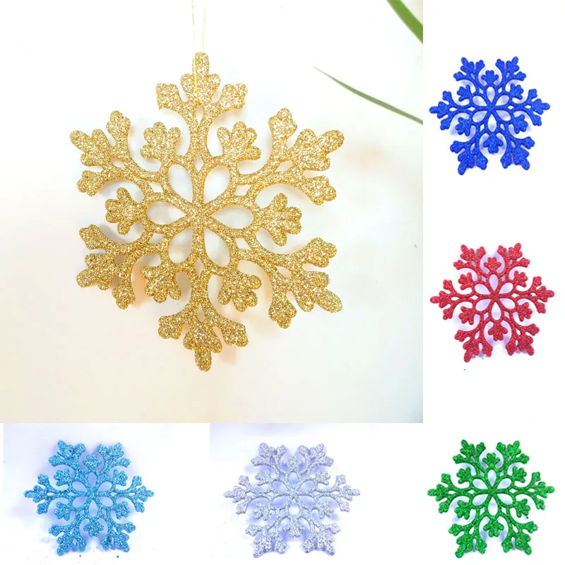 6pcs/3pcs Plastic Glitter Snowflakes Crafts Christmas Tree Pendant Home Ornament Festival Party
6pcs/3pcs Plastic Glitter Snowflakes Crafts Christmas Tree Pendant Home Ornament Festival Party