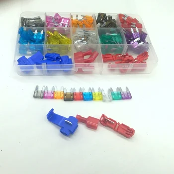 New design pack 100pcs MINI auto Blade Fuse Assortment for Car Motorcycle SUV APM ATM
New design pack 100pcs MINI auto Blade Fuse Assortment for Car Motorcycle SUV APM ATM