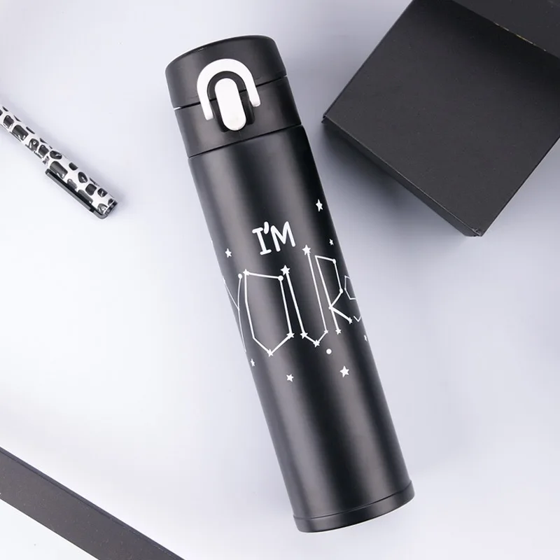 400ml Thermos Bottle Thermo Cup Coffee Mug Double Wall Vacuum Insulation Stainless Steel for Lovers
400ml Thermos Bottle Thermo Cup Coffee Mug Double Wall Vacuum Insulation Stainless Steel for Lovers
