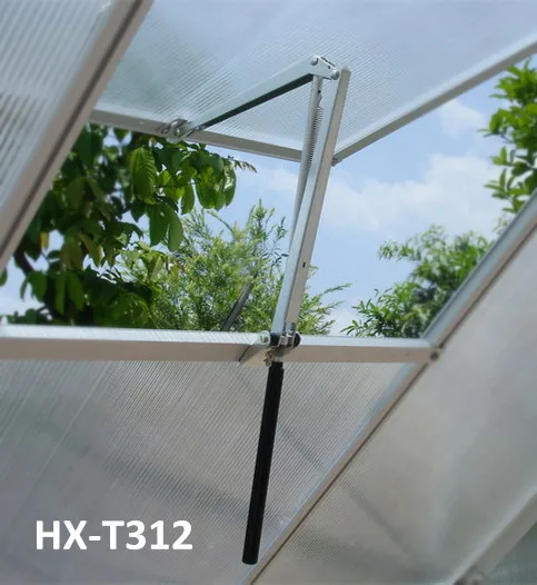 ALUMINUM Thermofor Non-electric solar powered automatic greenhouse window roof vent opener HX-T312
ALUMINUM Thermofor Non-electric solar powered automatic greenhouse window roof vent opener HX-T312