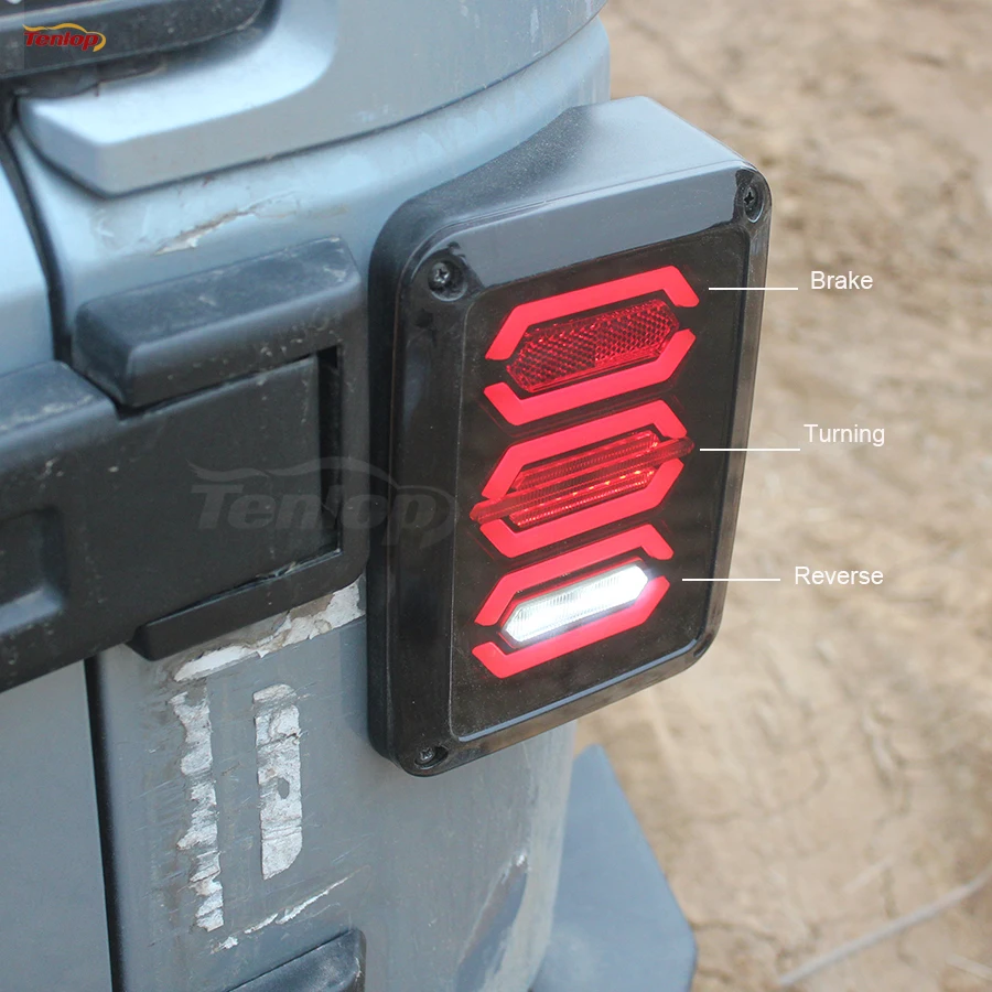 The Newest LED Tail Light With Brake Turning Reverse Light For Wrangler 07-16 Europe/US Type
The Newest LED Tail Light With Brake Turning Reverse Light For Wrangler 07-16 Europe/US Type