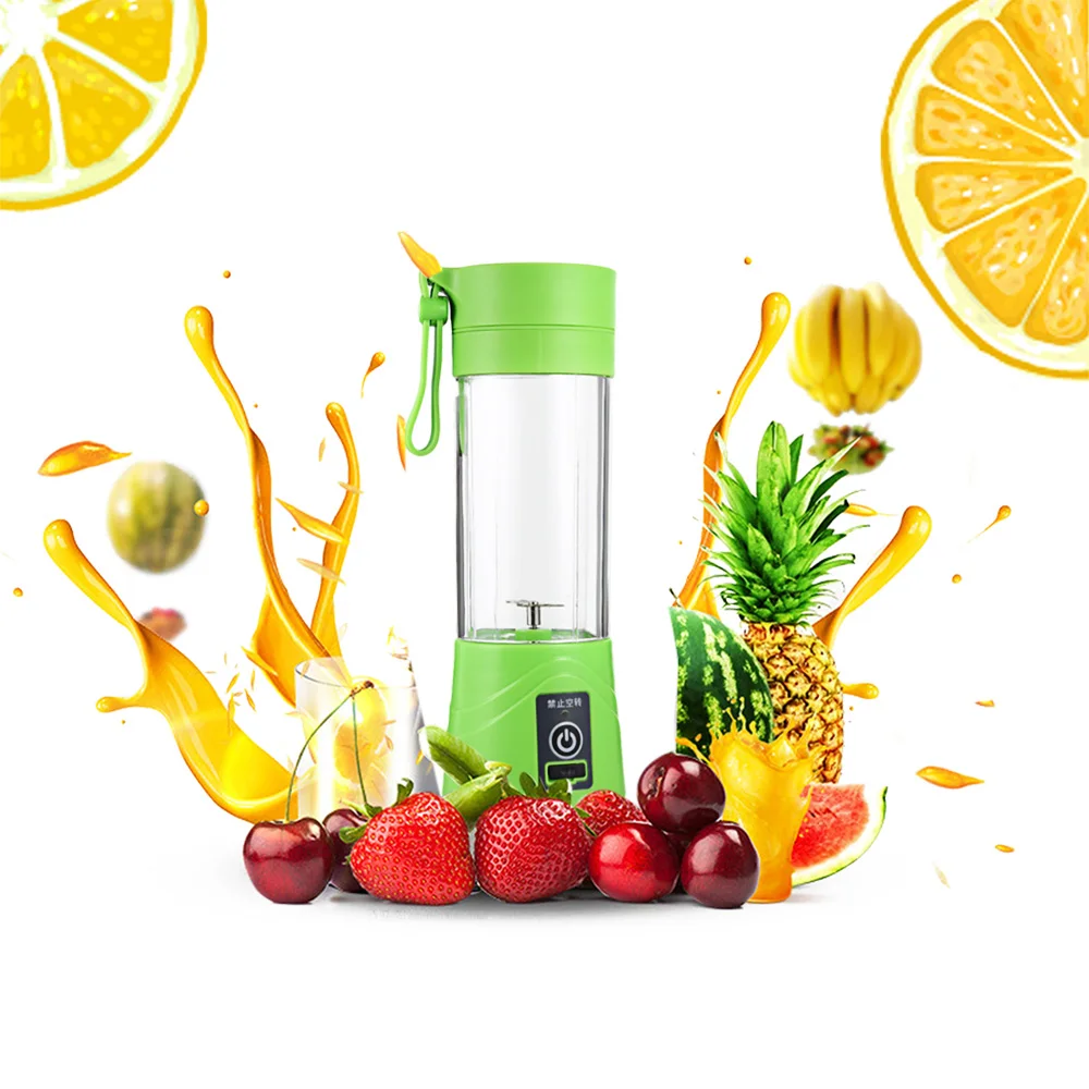 Portable Blender Mixing 380ml Plastic Smoothie Shakes Blender Extractor Mode USB Rechargeable Automatic Juicer Cup Blend Jet
Portable Blender Mixing 380ml Plastic Smoothie Shakes Blender Extractor Mode USB Rechargeable Automatic Juicer Cup Blend Jet