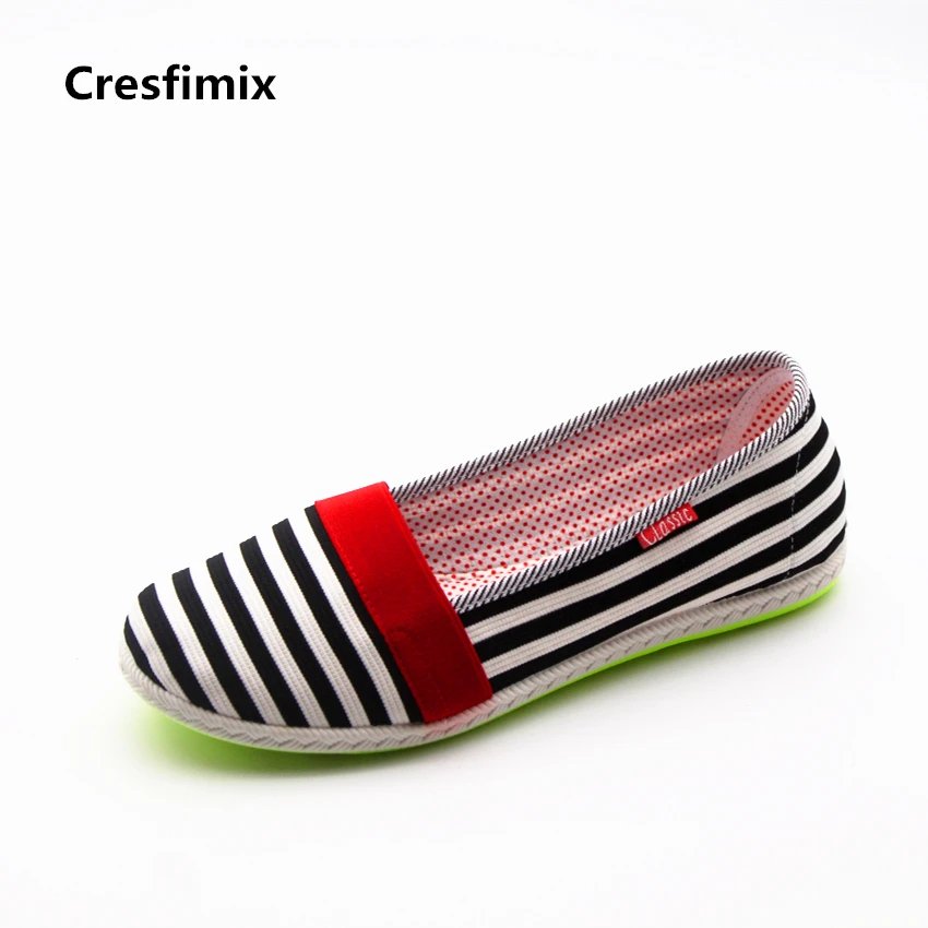 Cresfimix women cute spring and summer slip on flat shoes lady casual soft loafers female retro street stylish shoes zapatos
Cresfimix women cute spring and summer slip on flat shoes lady casual soft loafers female retro street stylish shoes zapatos