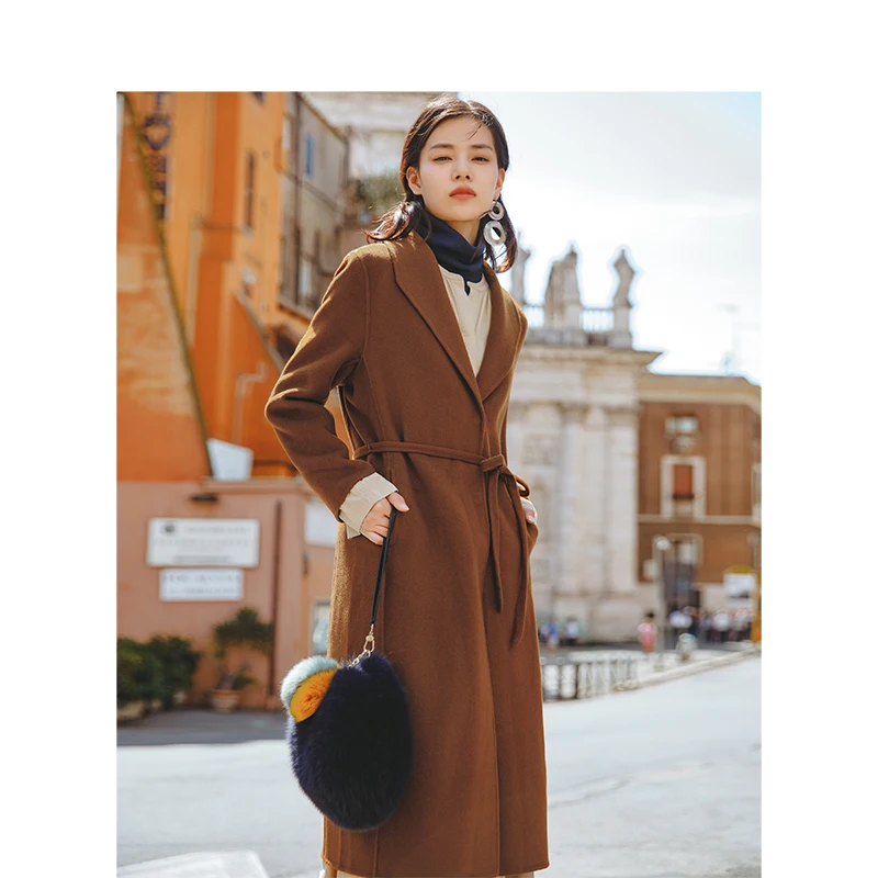 INMAN 2019 Spring Autumn Open Stitch Turn Down Collar Belt Women Comfortable Wool Coat
INMAN 2019 Spring Autumn Open Stitch Turn Down Collar Belt Women Comfortable Wool Coat