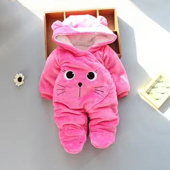 Newborn baby girls winter warm rompers infant cartoon plus velvet hoodie for girls baby winter clothing infant rompers winter
Newborn baby girls winter warm rompers infant cartoon plus velvet hoodie for girls baby winter clothing infant rompers winter