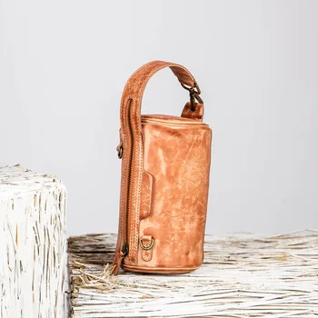 WOONAM Fully Handmade Bag Women New Fashion Natural Genuine Calf Leather Small Barrel Top Handle Shoulder Cross-body Bag WB549
WOONAM Fully Handmade Bag Women New Fashion Natural Genuine Calf Leather Small Barrel Top Handle Shoulder Cross-body Bag WB549