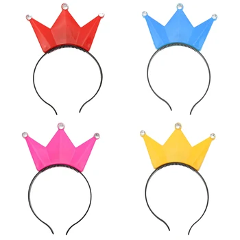 4 pcs LED Blink Diadem Crown Hair Rip Christmas Birthday Party Prince Princess King Decoration 4 Colors
4 pcs LED Blink Diadem Crown Hair Rip Christmas Birthday Party Prince Princess King Decoration 4 Colors