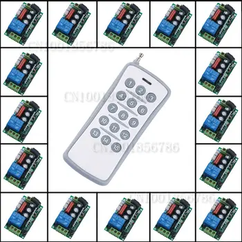 AC220V 1CH Wireless Remote Control Switch System Each interruptor is Independent 10A Toggle/Momentary LED ON OFF
AC220V 1CH Wireless Remote Control Switch System Each interruptor is Independent 10A Toggle/Momentary LED ON OFF