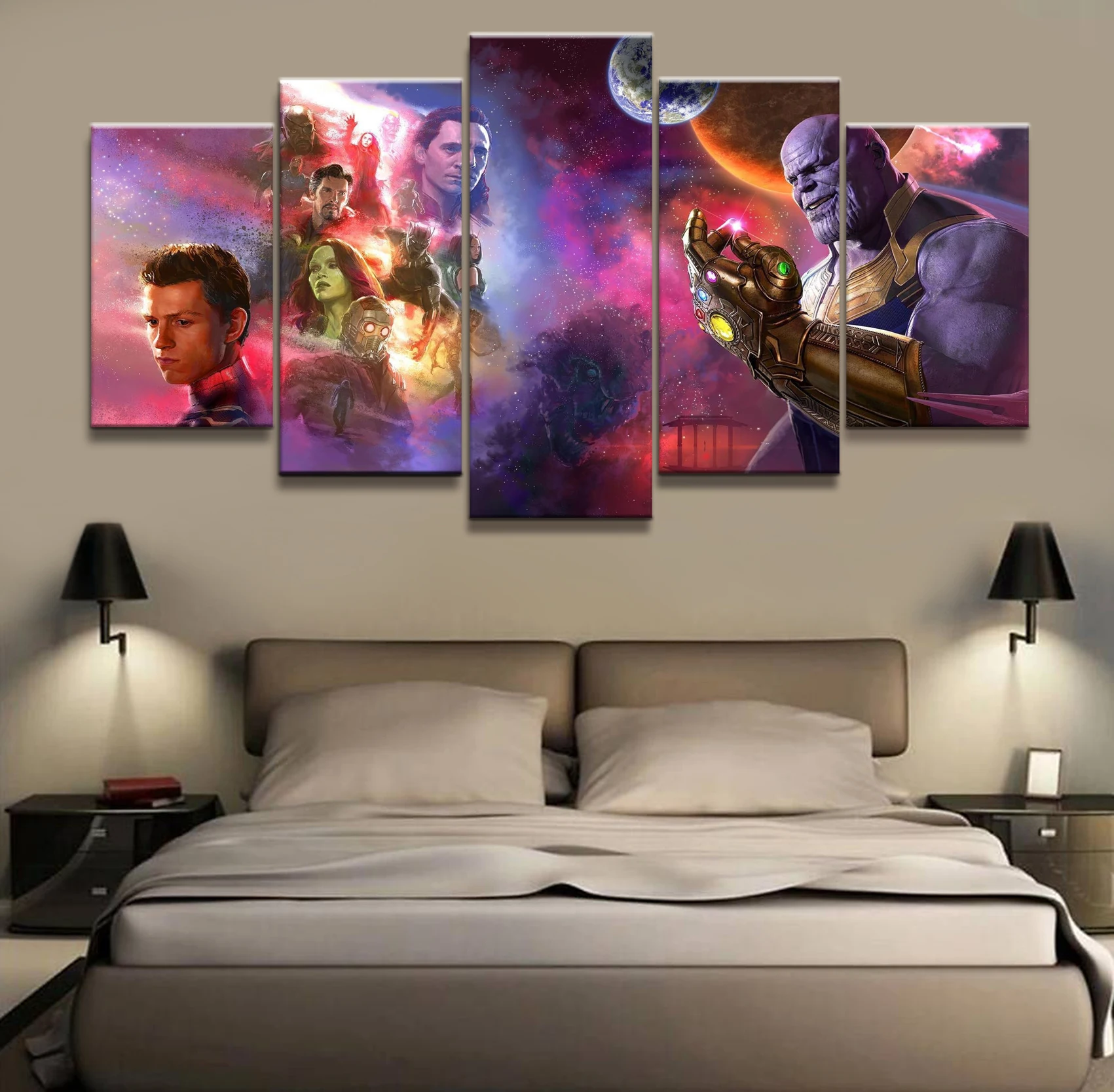 5 Piece Captain America Iron Man Avengers Endgame Films Art Posters Footprints Painting Wall Decoration for Living Room Poster
5 Piece Captain America Iron Man Avengers Endgame Films Art Posters Footprints Painting Wall Decoration for Living Room Poster