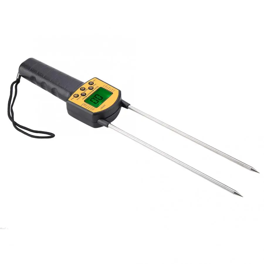 SMART SENSOR AR991 Digital LCD Grain Moisture Meter for Wheat Corn Rice Peanut Soybean wood moisture Grain Humidity Water Meter
SMART SENSOR AR991 Digital LCD Grain Moisture Meter for Wheat Corn Rice Peanut Soybean wood moisture Grain Humidity Water Meter