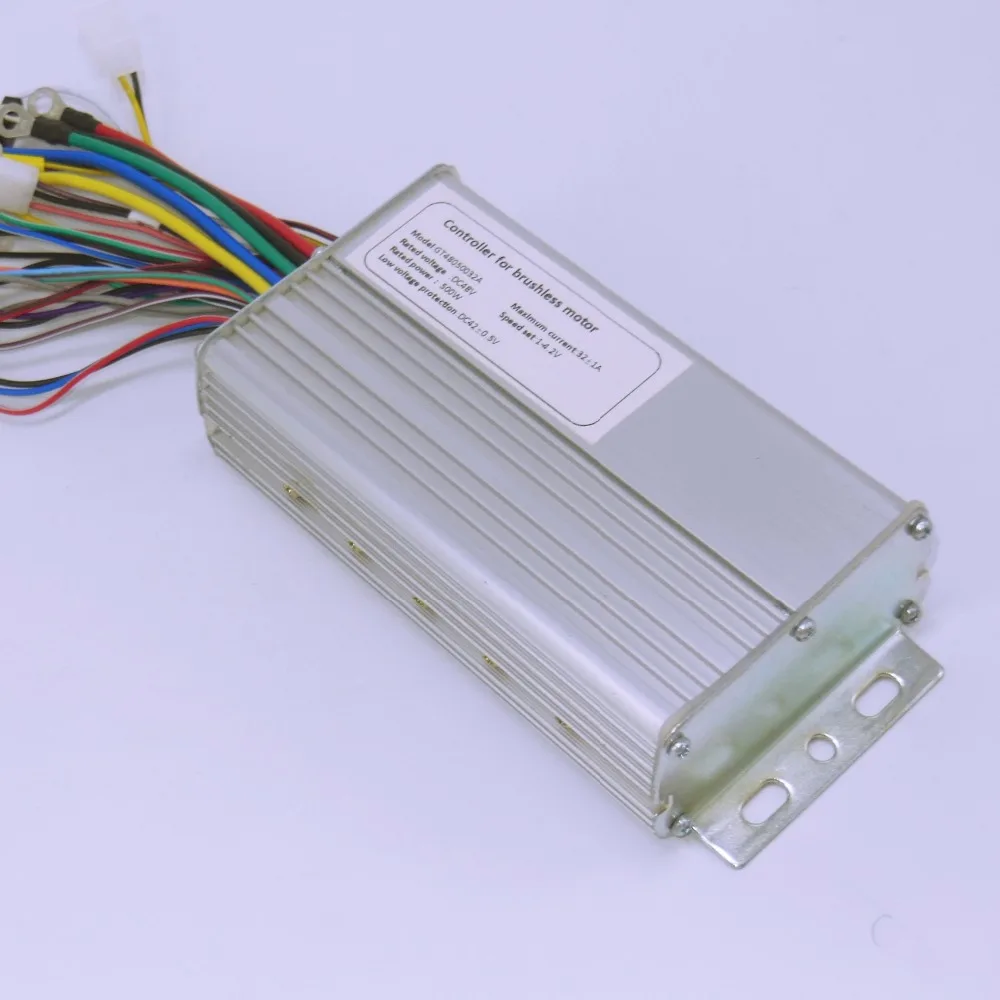 High quality 48V 500W 32Amax BLDC Motor Controller Electric Bike Tricycle Controller Driver
High quality 48V 500W 32Amax BLDC Motor Controller Electric Bike Tricycle Controller Driver