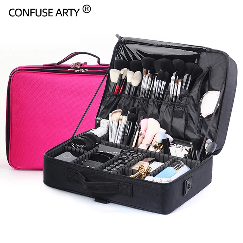 Super Large 45x33x16CM Professional Makeup Bag Wedding Cosmetic Case Large Capacity Travel Suitcase For Make up Organizer Box
Super Large 45x33x16CM Professional Makeup Bag Wedding Cosmetic Case Large Capacity Travel Suitcase For Make up Organizer Box