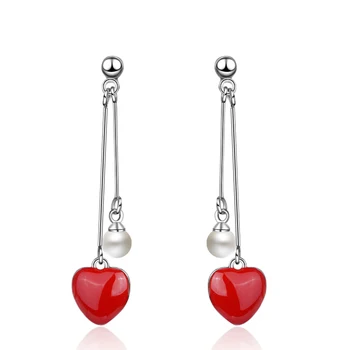XIYANNIKE 925 Sterling Silver Cute Red Heart Simple Earrings Fashion Celebration Engagement Jewelry For Female Gift New VES6790
XIYANNIKE 925 Sterling Silver Cute Red Heart Simple Earrings Fashion Celebration Engagement Jewelry For Female Gift New VES6790