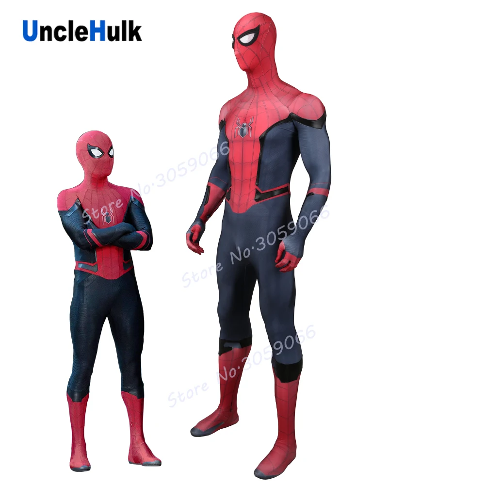 SpiderMan Far From Home 2019 Movie Cosplay Custom Zentai Costume - add black high elasticity faux leather decoration | Unclehulk
SpiderMan Far From Home 2019 Movie Cosplay Custom Zentai Costume - add black high elasticity faux leather decoration | Unclehulk