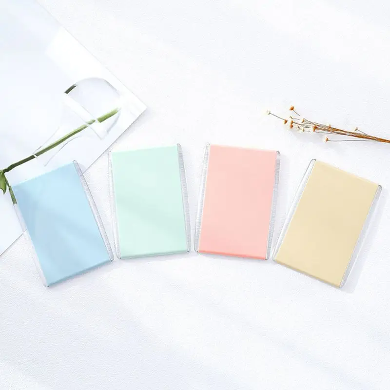 1Pc Women Girls Portable Folding Rectangular 7.8x11cm Mini Compact Pocket Mirror Candy Color Travel Desktop Makeup Cosmetic Tool
1Pc Women Girls Portable Folding Rectangular 7.8x11cm Mini Compact Pocket Mirror Candy Color Travel Desktop Makeup Cosmetic Tool
