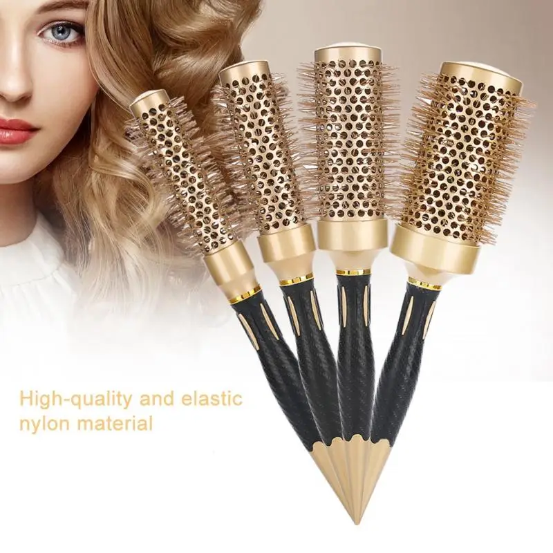 4 Sizes Round Rolling Hair Brush Set Barrel Curling Brush Comb Hair Styling Tools Barber Professional Salon Hairbrush Comb
4 Sizes Round Rolling Hair Brush Set Barrel Curling Brush Comb Hair Styling Tools Barber Professional Salon Hairbrush Comb