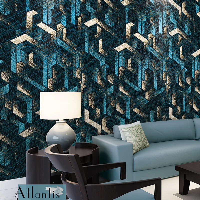 Modern Abstract Non-woven Wallpaper Geometric Diamond Bedroom Living Room TV Background Clothing Store Wall Papers Home Decor
Modern Abstract Non-woven Wallpaper Geometric Diamond Bedroom Living Room TV Background Clothing Store Wall Papers Home Decor