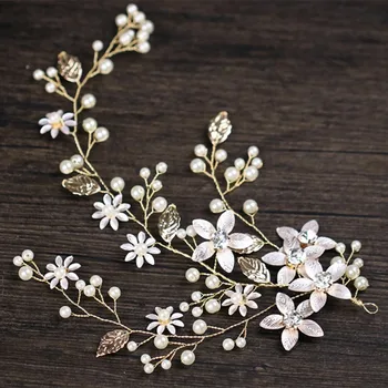 Bride Headband Golden Leaves Jewelry Women Wedding Hair Band Handmade Decoration Bridal Jewelry Accessories
Bride Headband Golden Leaves Jewelry Women Wedding Hair Band Handmade Decoration Bridal Jewelry Accessories