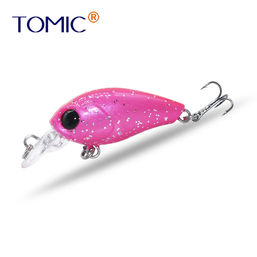 Tomic Riser 36mm 3.8g hard wobblers plastic Lure area trout perch UV colors crankbait shore beach stream fishing lures hard bait
Tomic Riser 36mm 3.8g hard wobblers plastic Lure area trout perch UV colors crankbait shore beach stream fishing lures hard bait