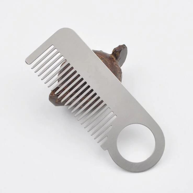 Brand portable hair all-metal stainless steel comb anti-static defense comb simple small comb
Brand portable hair all-metal stainless steel comb anti-static defense comb simple small comb