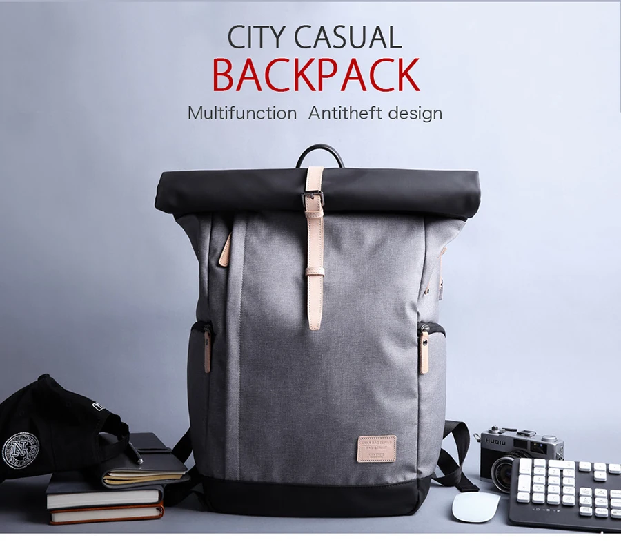 versatile rucksack showed on a photo