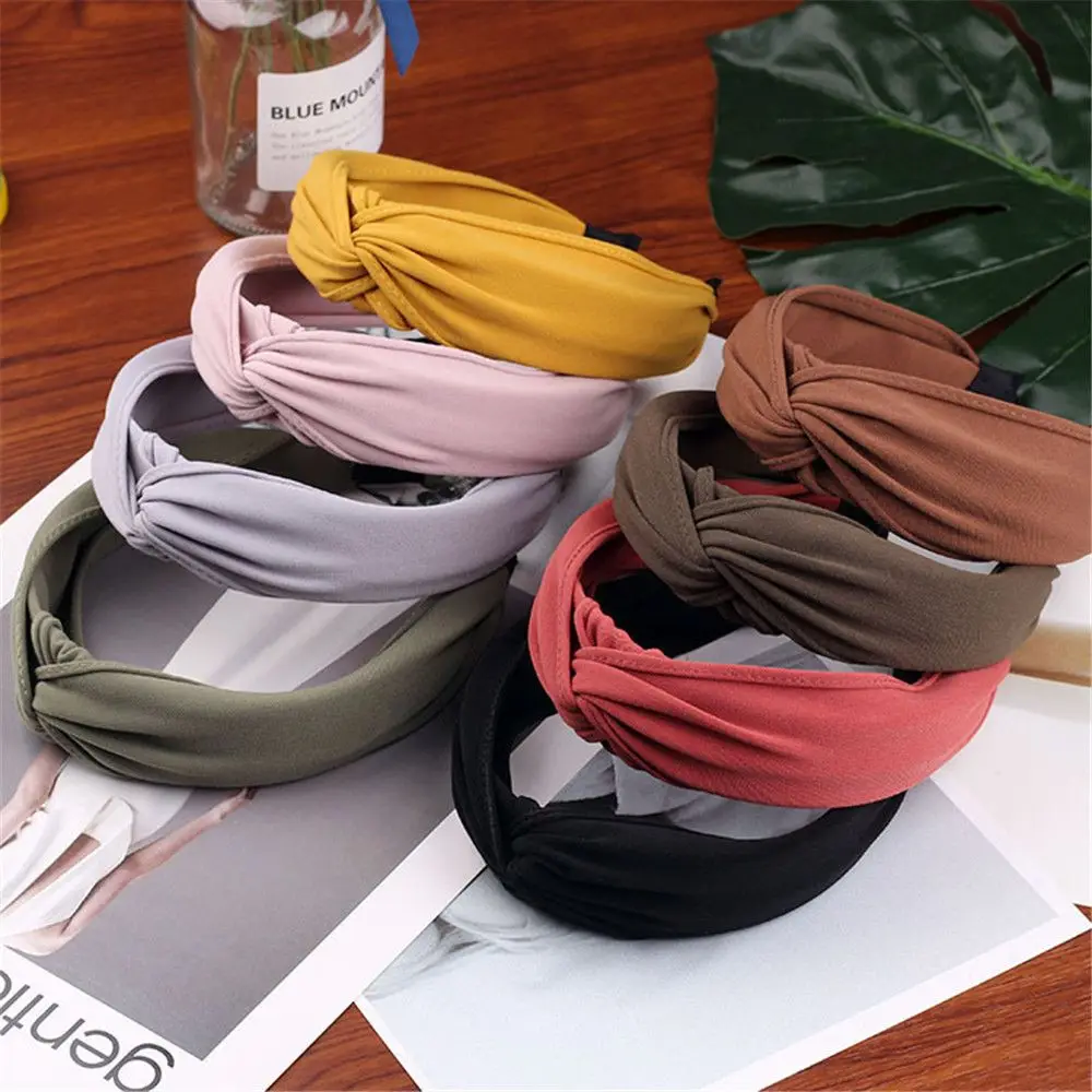 New Arrival Women Headband Vintage Cross Knot Bow Knot Headband Elastic Hair Bands Soft Solid Girls Hairband Hair Accessories
New Arrival Women Headband Vintage Cross Knot Bow Knot Headband Elastic Hair Bands Soft Solid Girls Hairband Hair Accessories