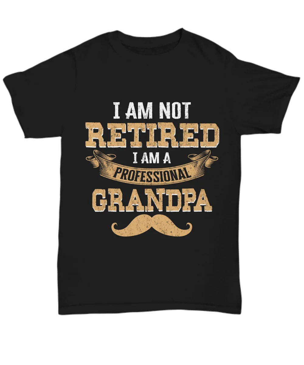 Потрясающая футболка с надписью Grandpa для мужчин отца дедушкой подарок I'm Not