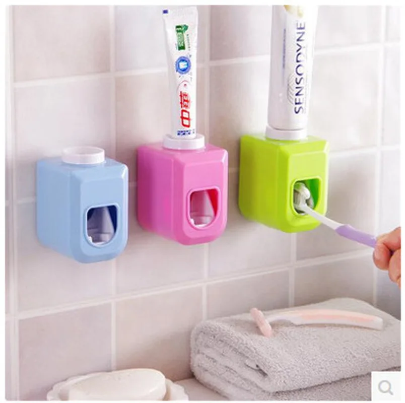 Bathroom Set Wall Mount Rack Bath Set Automatic Toothpaste Dispenser +Toothbrush Holder
Bathroom Set Wall Mount Rack Bath Set Automatic Toothpaste Dispenser +Toothbrush Holder