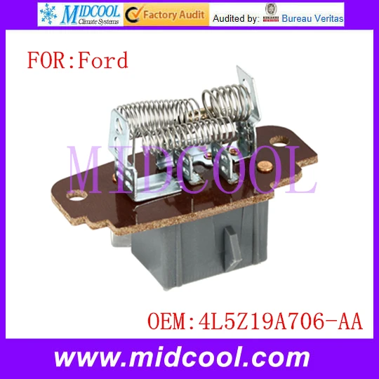 New Heater Blower Motor Resistor use OE NO. 74L5Z19A706-AA for Ford Ranger Explorer
New Heater Blower Motor Resistor use OE NO. 74L5Z19A706-AA for Ford Ranger Explorer