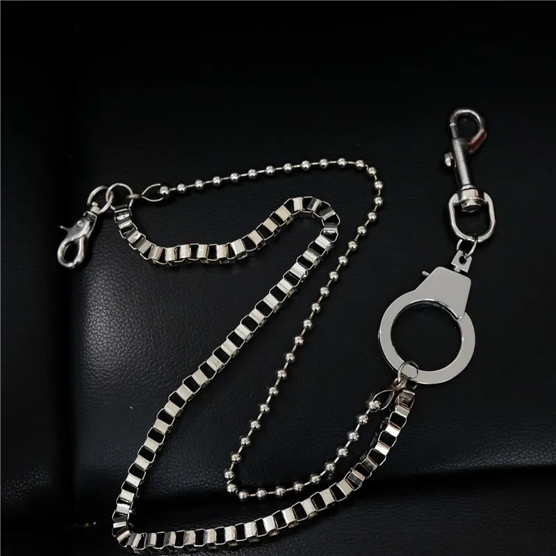 Men Jewelry Heavy Gunmetal Waist Biker Wallet Key Chain Rock Punk Trousers Motorcyle HipHop Leather Pant Jean Chains BL20
Men Jewelry Heavy Gunmetal Waist Biker Wallet Key Chain Rock Punk Trousers Motorcyle HipHop Leather Pant Jean Chains BL20
