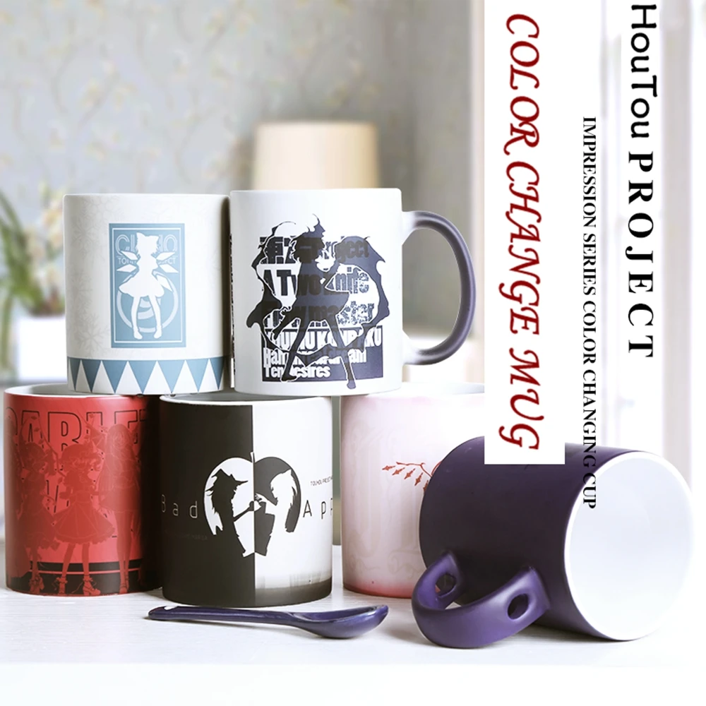 Anime JK TouHou Project Cirno Saigyouji Yuyuko Color Change Mark Cup Koumakan Flandre Scarlet Devil Mug Youmu Konpaku Bad Apple
Anime JK TouHou Project Cirno Saigyouji Yuyuko Color Change Mark Cup Koumakan Flandre Scarlet Devil Mug Youmu Konpaku Bad Apple