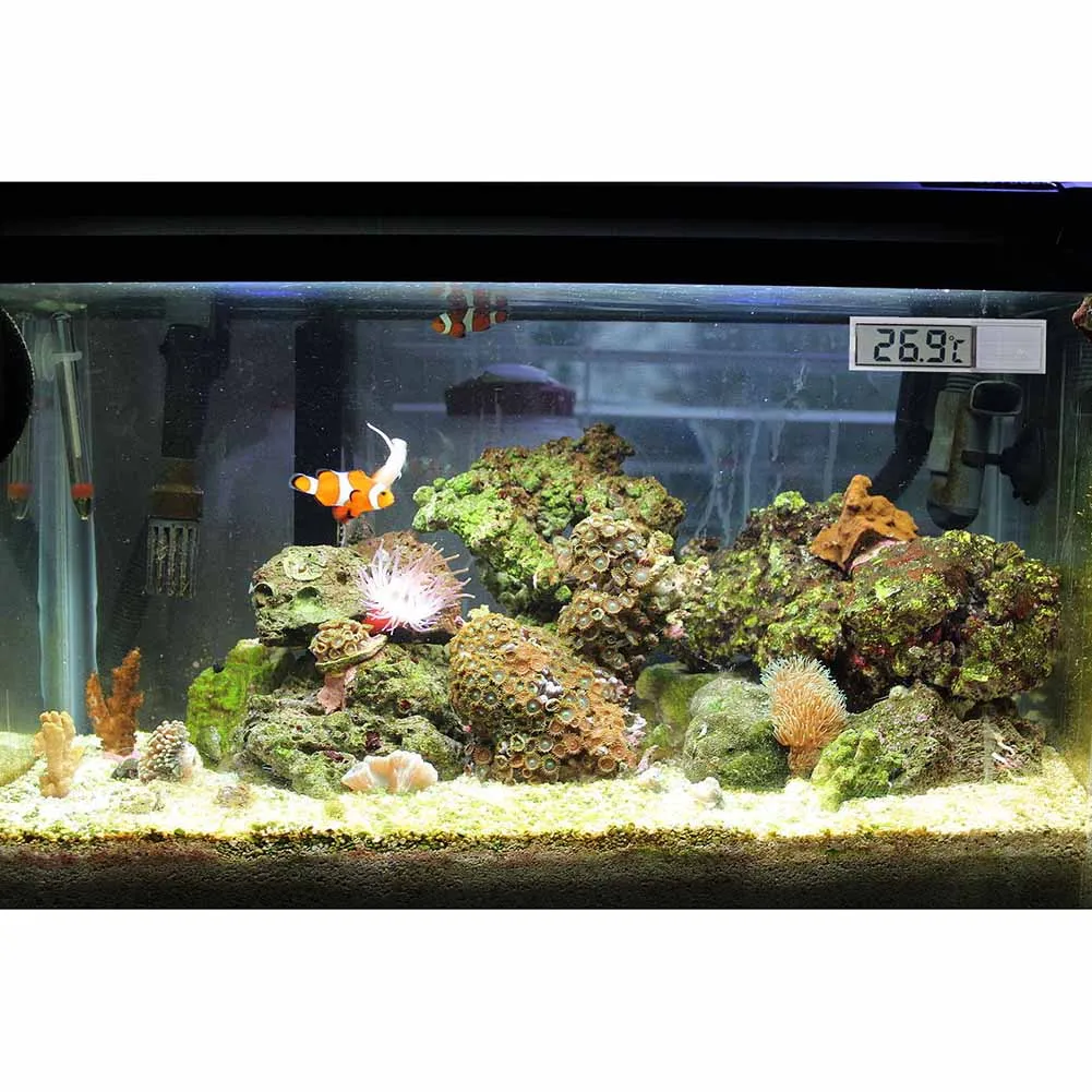 Digital LCD Fish Tank Aquarium Thermometer Temperatur Sensor Electronic Water Temperature MDJ998
Digital LCD Fish Tank Aquarium Thermometer Temperatur Sensor Electronic Water Temperature MDJ998
