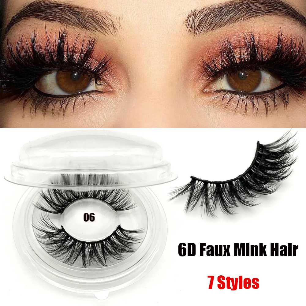 1 Pair 3D Faux Mink Hair False Eyelashes Criss-cross Feathery Wispy Lashes Natural Long Eyelashes 7 Styles Lashes Makeup Tools
1 Pair 3D Faux Mink Hair False Eyelashes Criss-cross Feathery Wispy Lashes Natural Long Eyelashes 7 Styles Lashes Makeup Tools