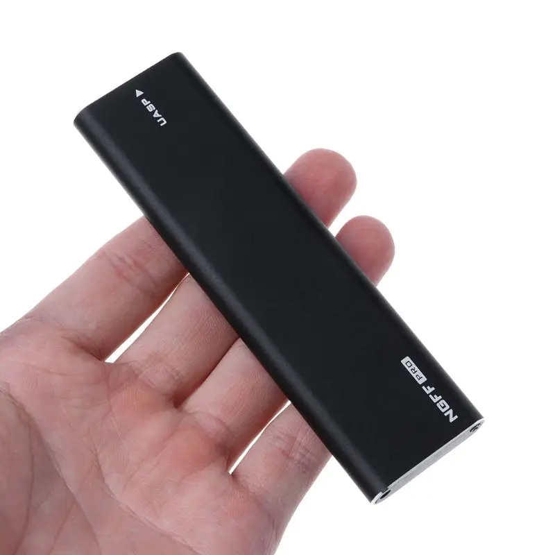 USB-C M.2 NGFF Hard Drive Enclosure B Key SATA SSD Reader to USB 3.0 Adapter Aluminum Portable
USB-C M.2 NGFF Hard Drive Enclosure B Key SATA SSD Reader to USB 3.0 Adapter Aluminum Portable