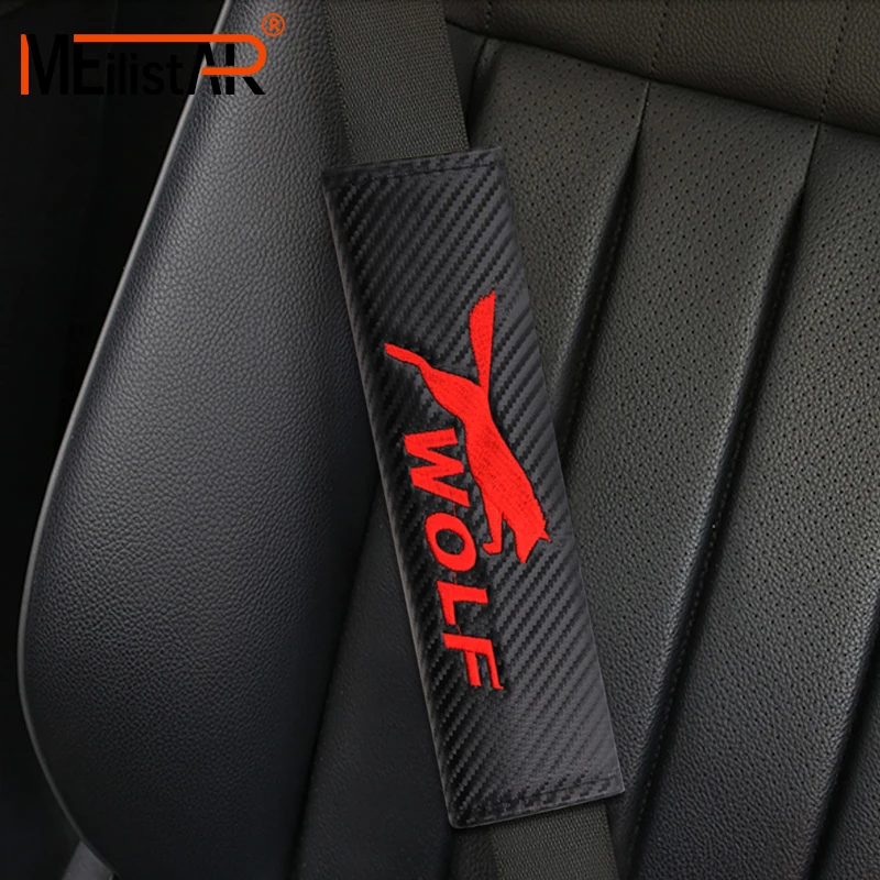 1pcs Carbon fiber seat belt Protection cover Car badge shoulder pad For WOLF Ford Focus 2 Mondeo Fiesta Car styling Accessories
1pcs Carbon fiber seat belt Protection cover Car badge shoulder pad For WOLF Ford Focus 2 Mondeo Fiesta Car styling Accessories