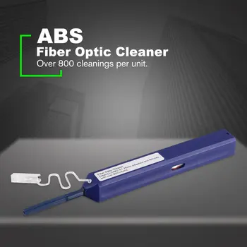 One-Click Fiber Optic Cleaner Pen Cleaning Tool 800 over Cleans Smart for LC MU Adapters Ferrules 1.25mm Connector Universal new
One-Click Fiber Optic Cleaner Pen Cleaning Tool 800 over Cleans Smart for LC MU Adapters Ferrules 1.25mm Connector Universal new