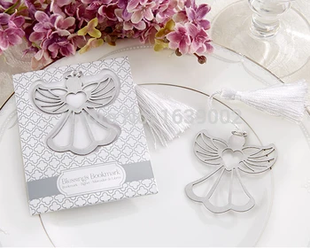 50pcs Hot New Arrival "Blessings" Angel Bookmark Wedding Party Favor Gifts Supplies For Guests
50pcs Hot New Arrival "Blessings" Angel Bookmark Wedding Party Favor Gifts Supplies For Guests