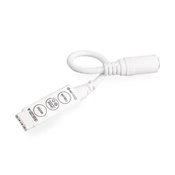 R101-WD DC5V 12V 24V Brightness & Speed Adjust Mini LED RGB Controller with Female DC Socket Power Connector For RGB LED Strips
R101-WD DC5V 12V 24V Brightness & Speed Adjust Mini LED RGB Controller with Female DC Socket Power Connector For RGB LED Strips