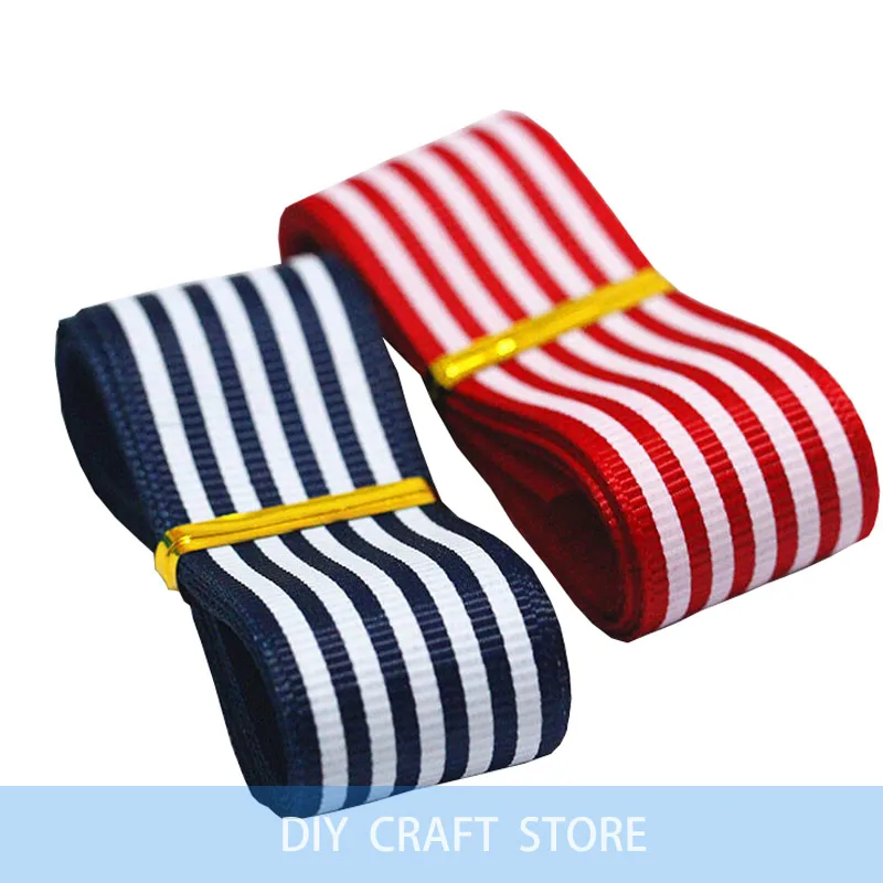 20 Meters 1"(25mm) Red/Navy Blue Printed Striped Grosgrain Ribbon For Gift Wrapping Hair Bow Accessories
20 Meters 1"(25mm) Red/Navy Blue Printed Striped Grosgrain Ribbon For Gift Wrapping Hair Bow Accessories