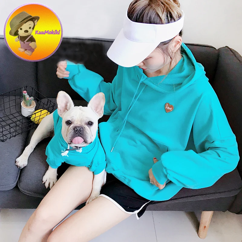 Four colors New Arrivals Family French Bulldog clothing for pet T shirt cat hoodie hoodies dog coat Parent clothes Dog Apparel
Four colors New Arrivals Family French Bulldog clothing for pet T shirt cat hoodie hoodies dog coat Parent clothes Dog Apparel