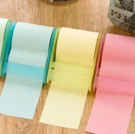 MIRUI cute stationery Memo Pads Belt adhesive tape holder sticky note Creative sticker notes Self Stick Notes Writing pads
MIRUI cute stationery Memo Pads Belt adhesive tape holder sticky note Creative sticker notes Self Stick Notes Writing pads