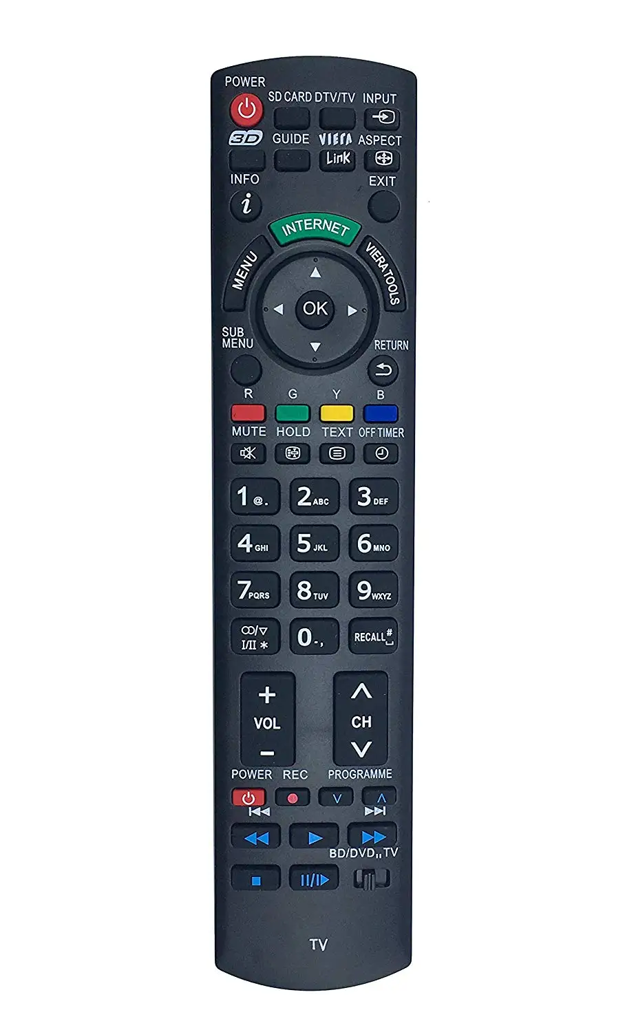 Новый пульт дистанционного управления N2QAYB000574, подходит для Panasonic, Blu-Ray проигрыватель, флэш-диск DMPBDT210 DMPBDT110 DMPBDT215, флэш-диск
Новый пульт дистанционного управления N2QAYB000574, подходит для Panasonic, Blu-Ray проигрыватель, флэш-диск DMPBDT210 DMPBDT110 DMPBDT215, флэш-диск