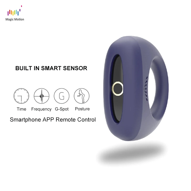 Эрекционное Smart-виброкольцо Magic Motion Dante II, зеленый 861149 - Magic Motion - ВиброКольца - Купить