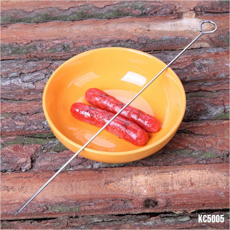 Hot Selling Barbeque Skewers 6pcs 15.7inch Kabob Needle Metal BBQ Grill Sticks BBQ Roast Needle Metal Iron BBQ Skewers KC5005
Hot Selling Barbeque Skewers 6pcs 15.7inch Kabob Needle Metal BBQ Grill Sticks BBQ Roast Needle Metal Iron BBQ Skewers KC5005