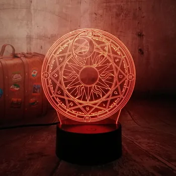 New 2018 Pretty Cartoon Magic Array 3D LED Night Light 7 Color Change Table Lamp Home Room Decor Holiday Christmas Gift for Kids
New 2018 Pretty Cartoon Magic Array 3D LED Night Light 7 Color Change Table Lamp Home Room Decor Holiday Christmas Gift for Kids